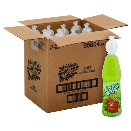 Kool-Aid Beverage Kool-Aid Burst Lime 6.75 fl. oz., PK12 10043000956042